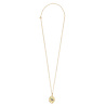 All the Luck in the World Sunlight Goldplated Necklace Lucky Coin Zirconia All the Luck in the World Sunlight Goldplated Necklace Lucky Coin Zirconia