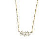 All the Luck in the World Sunlight Goldplated Necklace Zirconia Bar Dots All the Luck in the World Sunlight Goldplated Necklace Zirconia Bar Dots