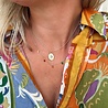 All the Luck in the World Sunlight Goldplated Necklace Lucky Coin Zirconia All the Luck in the World Sunlight Goldplated Necklace Lucky Coin Zirconia