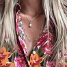 All the Luck in the World Sunlight Goldplated Necklace Zirconia Multi Stones All the Luck in the World Sunlight Goldplated Necklace Zirconia Multi Stones
