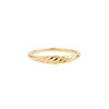 All the Luck in the World Oasis Goldplated Ring Minimalistic Croissant All the Luck in the World Oasis Goldplated Ring Minimalistic Croissant