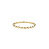 All the Luck in the World Oasis Goldplated Ring Minimalistic Twisted All the Luck in the World Oasis Goldplated Ring Minimalistic Twisted