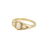 All the Luck in the World Oasis Goldplated Ring Three Opal Oval Stones All the Luck in the World Oasis Goldplated Ring Three Opal Oval Stones