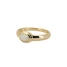 All the Luck in the World Oasis Goldplated Ring Oval Opal Stone All the Luck in the World Oasis Goldplated Ring Oval Opal Stone