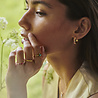 All the Luck in the World Oasis Goldplated Ring Minimalistic Croissant All the Luck in the World Oasis Goldplated Ring Minimalistic Croissant
