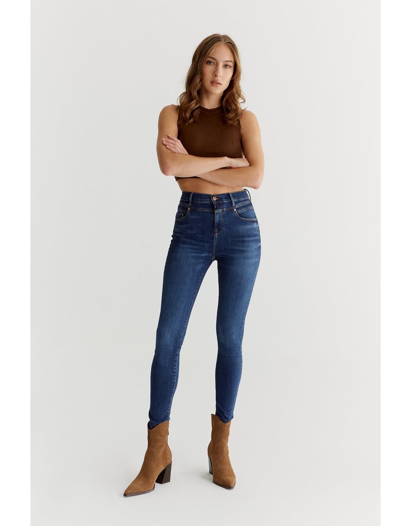 Cup Of Joe  Jeans Lisa High Waist Dark Blue