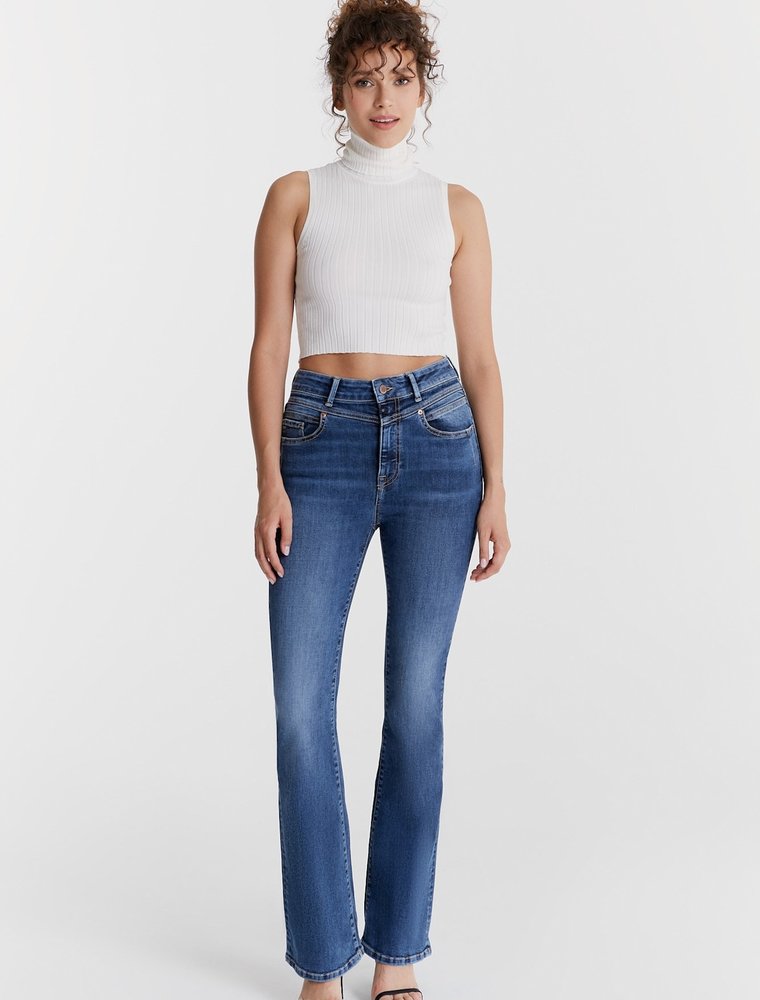 Cup Of Joe  Jeans Matilda High Waist Sapphire  Blue