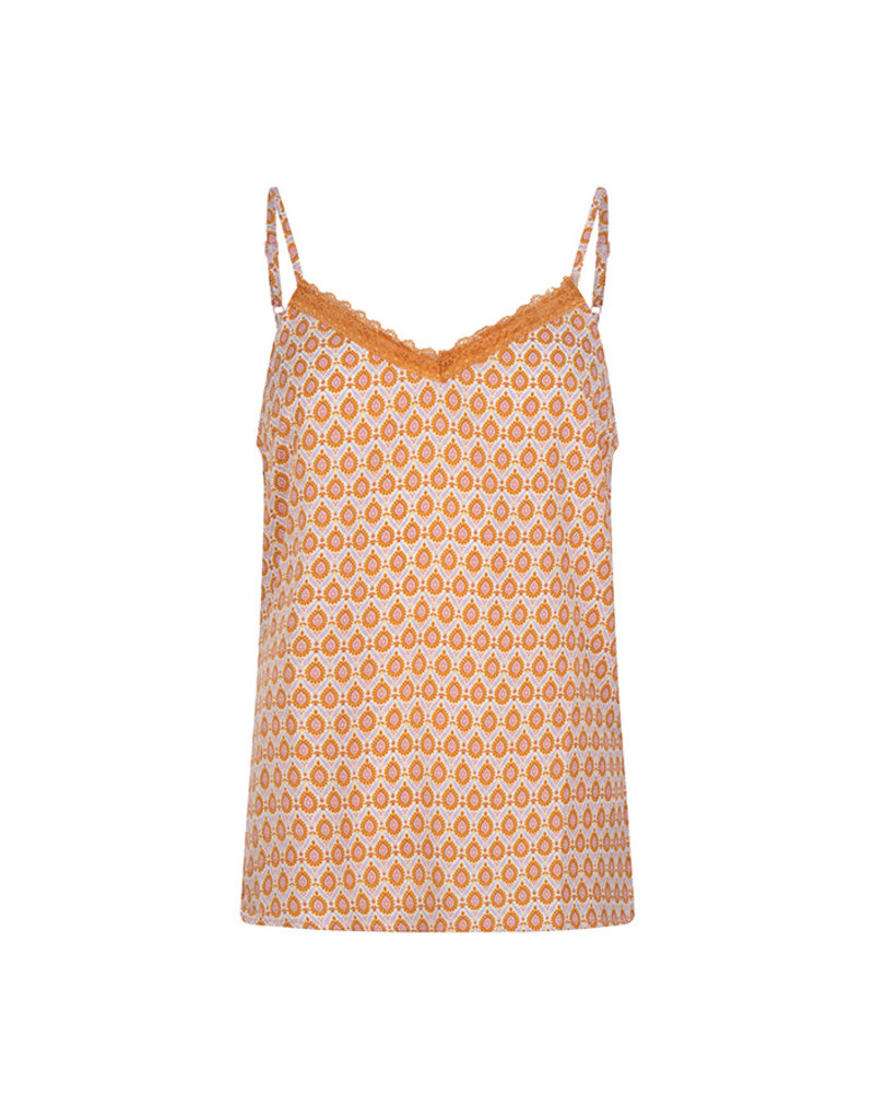 Lofty Manner Top Alaia | Orange/ pink