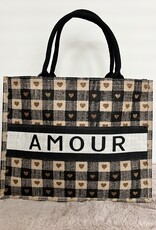 Shopper Tas Amour Taupe