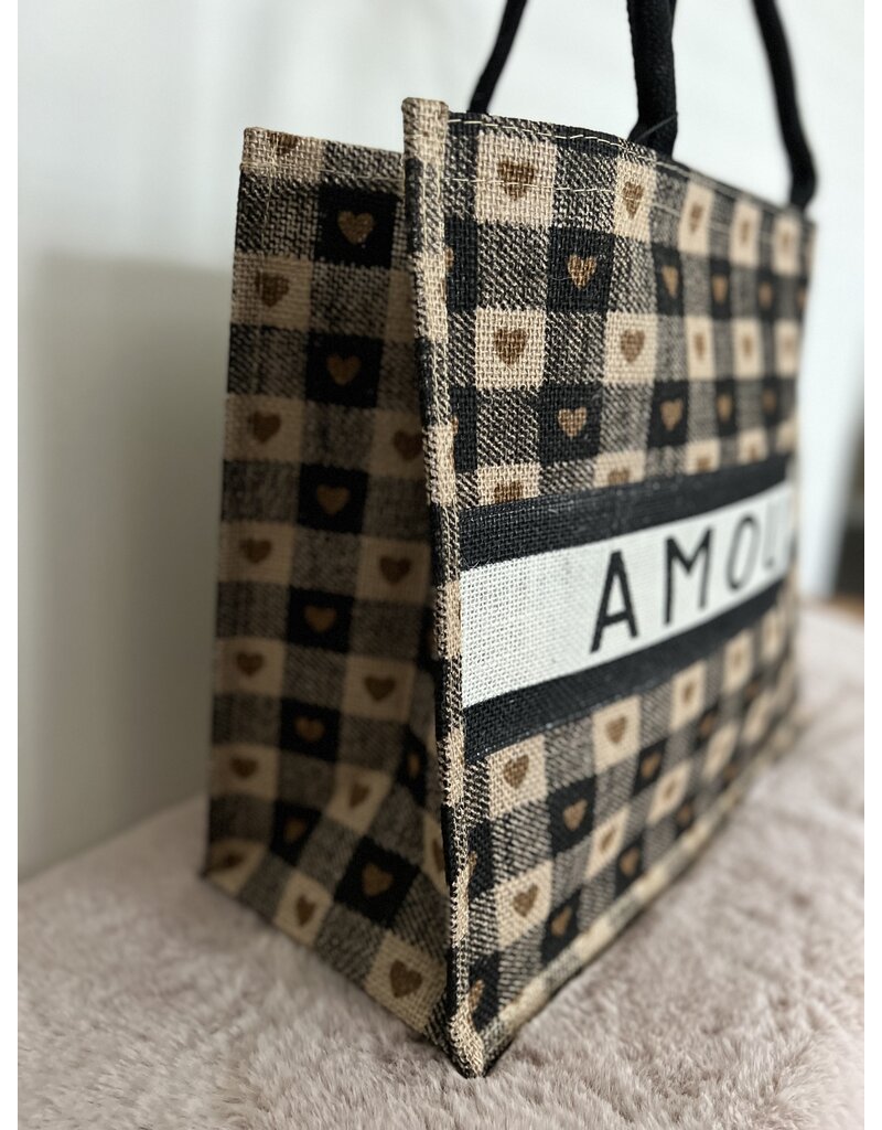 Shopper Tas Amour Taupe