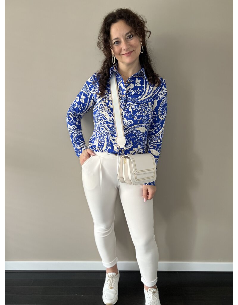 DANA FLOREA Blouse Nadia Blue