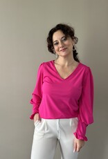 DANA FLOREA Blouse Travel Jade Roze