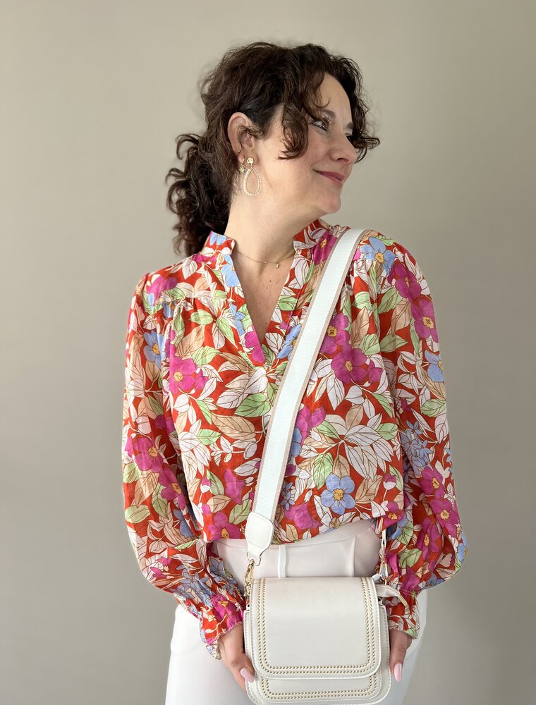 DANA FLOREA Blouse Katie Flowers