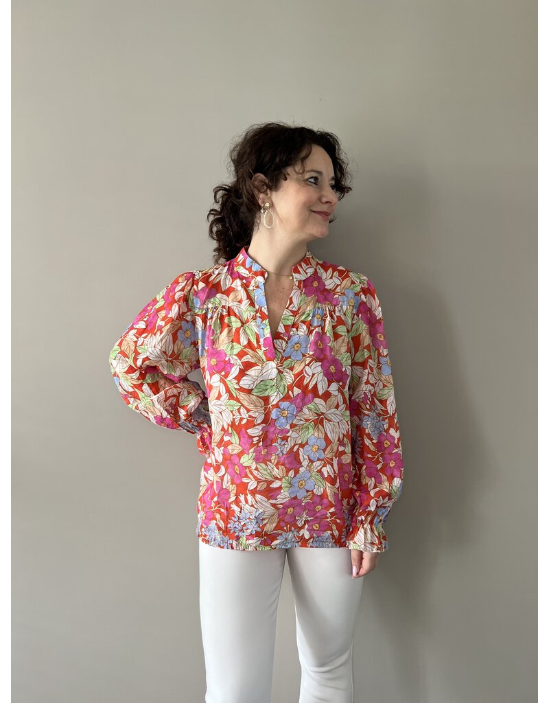 DANA FLOREA Blouse Katie Flowers