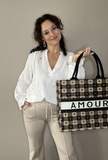 Shopper Tas Amour Taupe