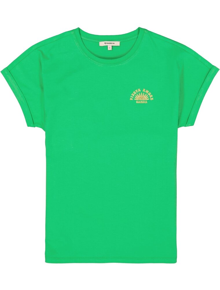 Garcia  Groene T-shirt Garcia  P40206