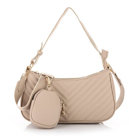 DANA FLOREA Schoudertas Victorie Beige