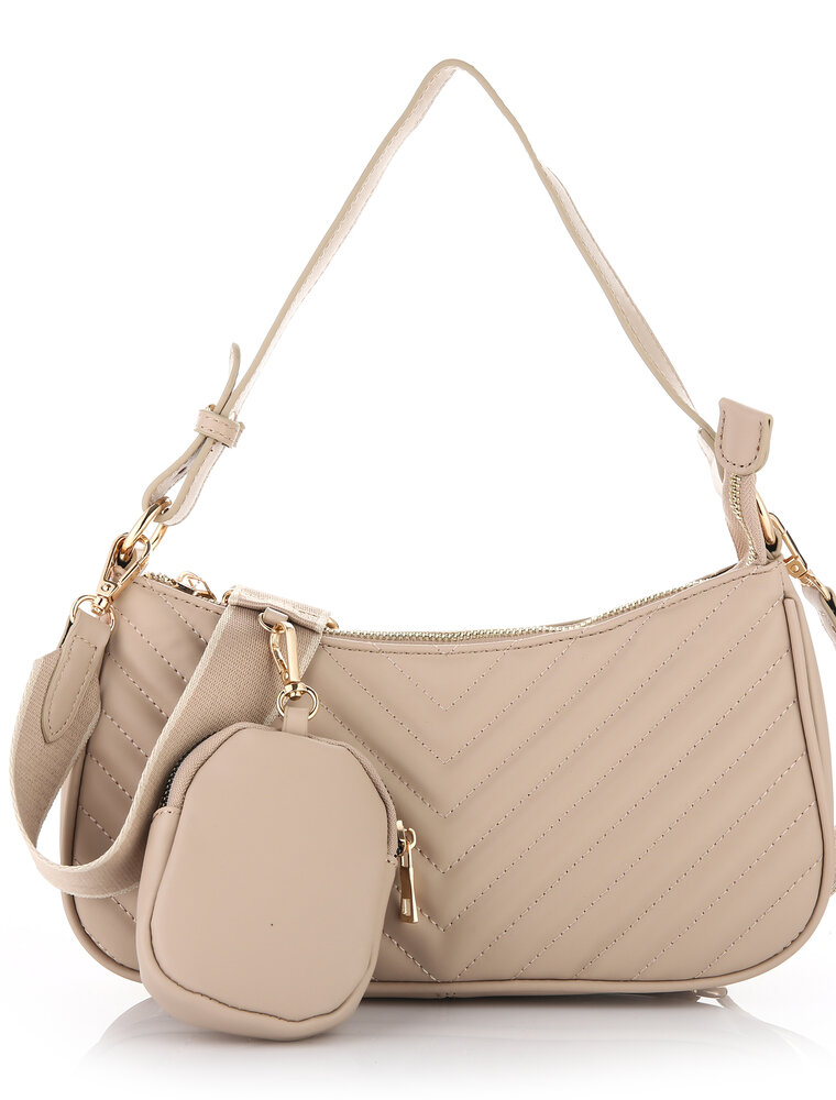 DANA FLOREA Schoudertas Victorie Beige