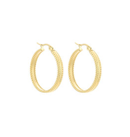 DANA FLOREA Boho Hoops Oorbellen