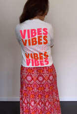 DANA FLOREA T-shirt Good Vibes White