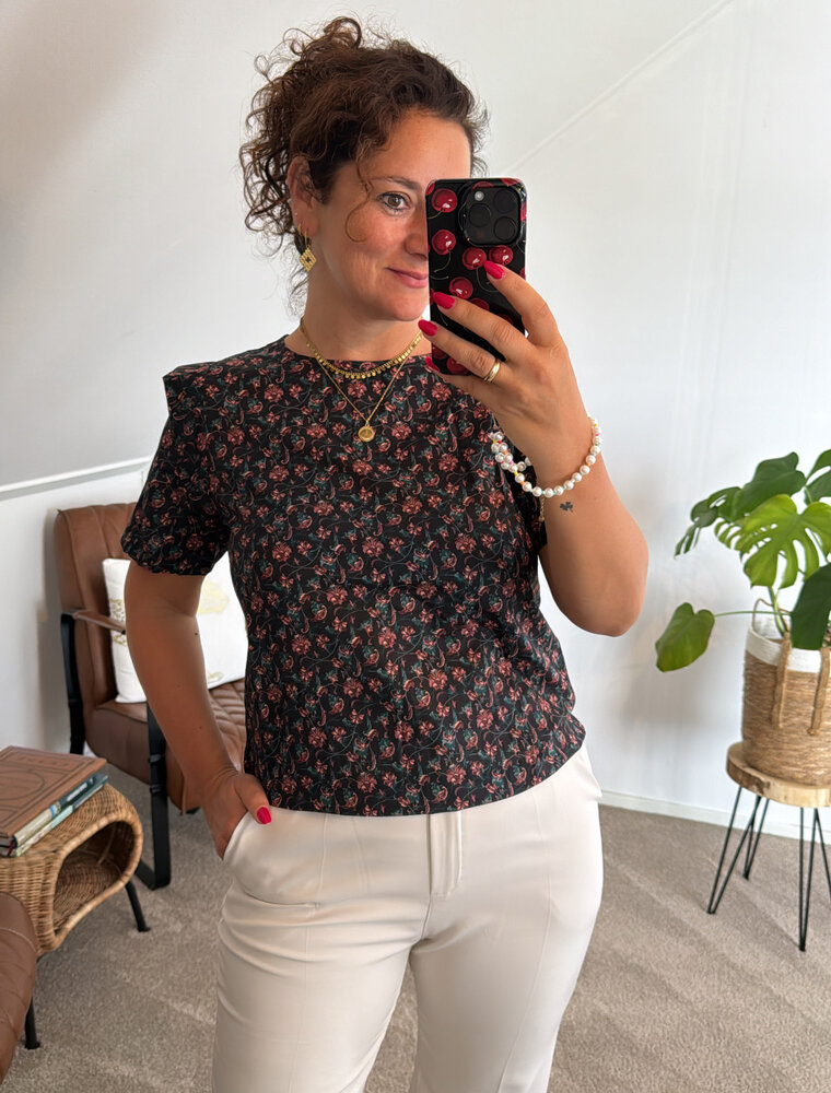Lofty Manner Top Kate Black