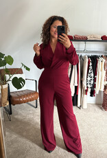 DANA FLOREA Jumpsuit Lotte Bordeaux