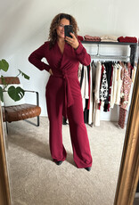 DANA FLOREA Jumpsuit Lotte Bordeaux