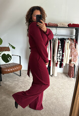 DANA FLOREA Jumpsuit Lotte Bordeaux