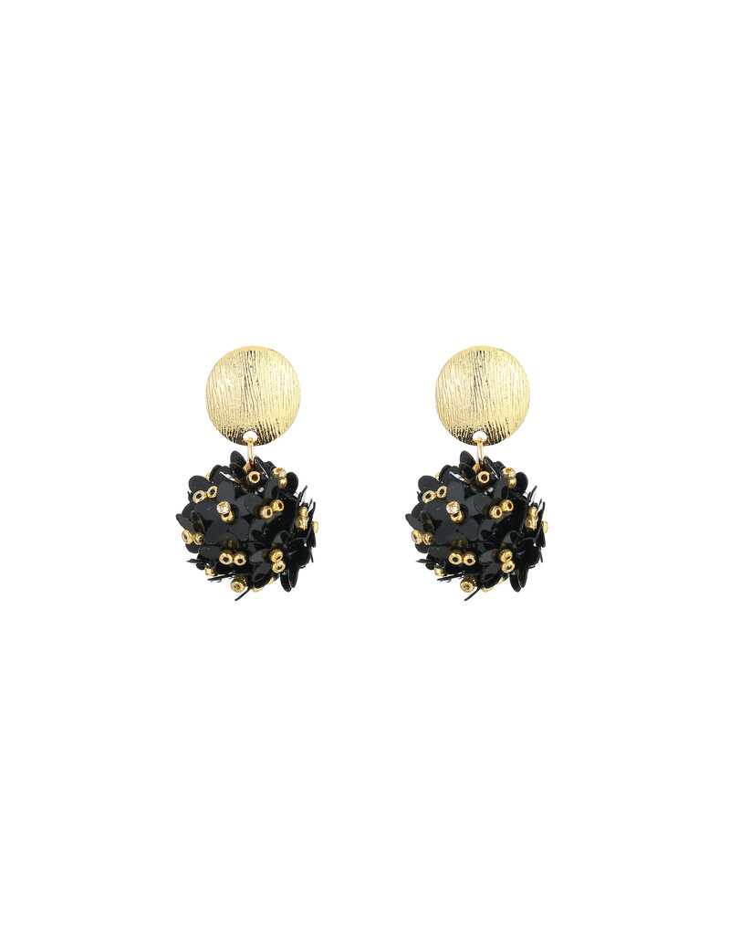 DANA FLOREA Handmade kralen statement druppel oorbellen