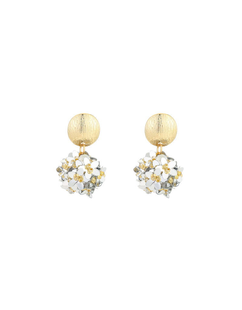 DANA FLOREA Handmade kralen statement druppel oorbellen