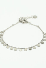 DANA FLOREA Bolletjes armband met muntjes