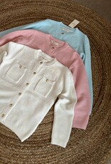 DANA FLOREA Vest Sophie Off White