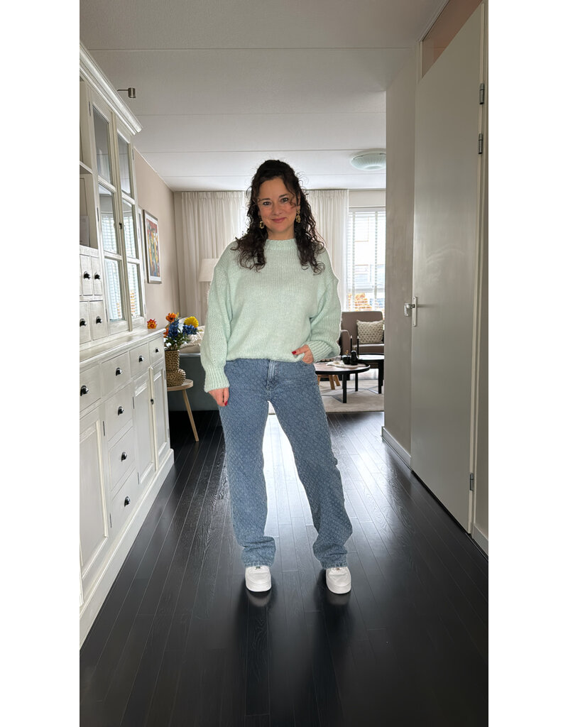 DANA FLOREA Wide Leg Jeans Blue