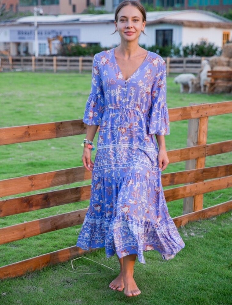 DANA FLOREA Jurk Sofia Purple