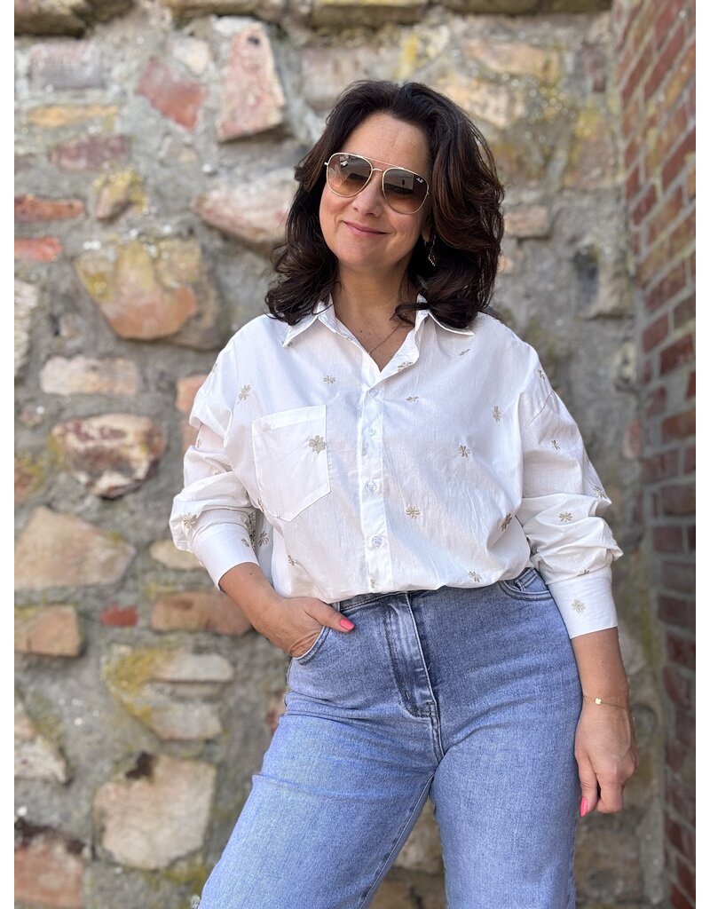 DANA FLOREA Blouse Lara White
