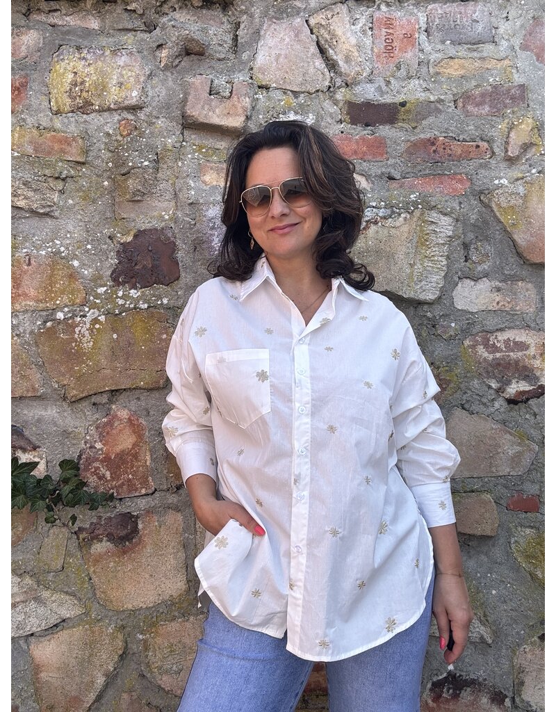 DANA FLOREA Blouse Lara White