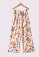 DANA FLOREA Broek Lily Flowers