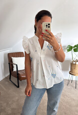 DANA FLOREA Top Elise White