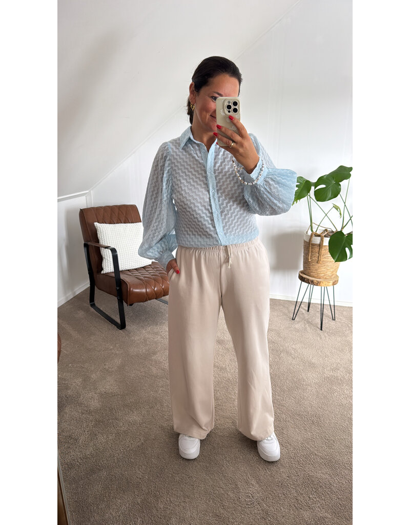 DANA FLOREA Blouse Feline Blue
