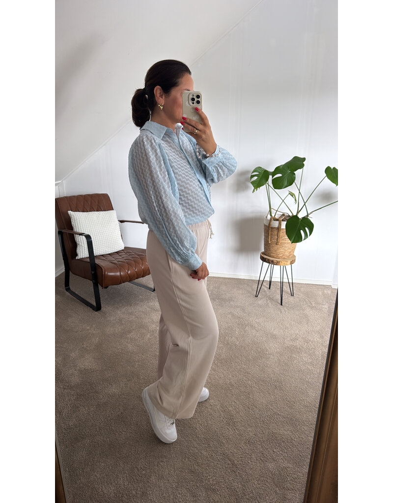 DANA FLOREA Blouse Feline Blue