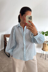 DANA FLOREA Blouse Feline Blue