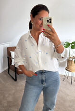 DANA FLOREA Blouse Nina White