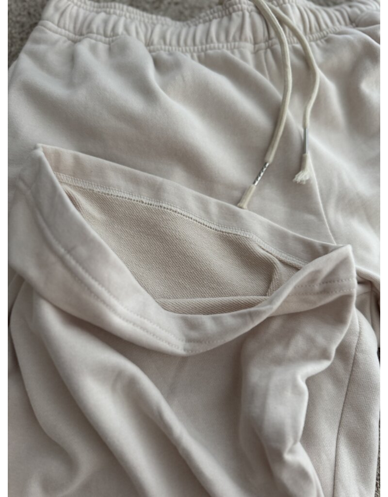 DANA FLOREA Broek Wide Leg Beige