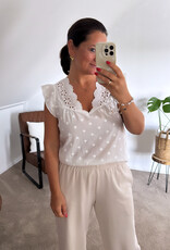DANA FLOREA Top Olivia White