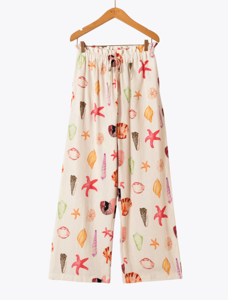 DANA FLOREA Broek Elissa Beige