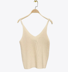 DANA FLOREA Top Alaia Beige