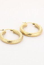 DANA FLOREA Luxe Hoop Oorbellen