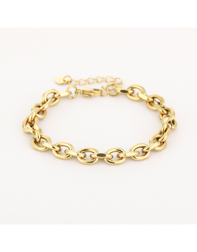 DANA FLOREA Luxe schakel armband