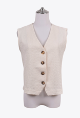 DANA FLOREA Gilet Ivy Beige