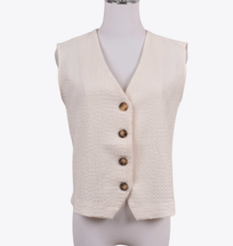 DANA FLOREA Gilet Ivy Beige